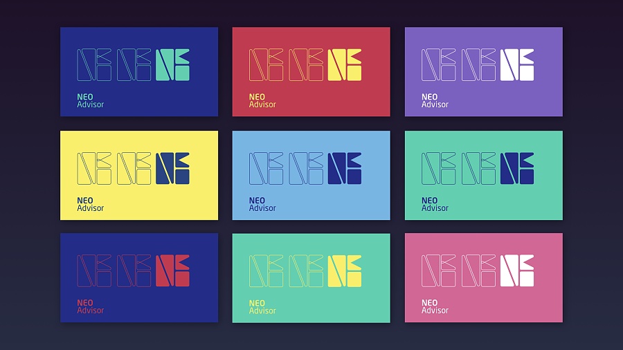 NEO Advisor | 源码智投标志设计案例_金融行业类logo设计案例